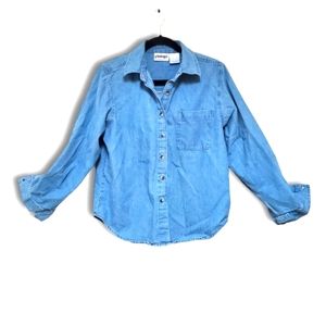 National Long Sleeve Jean Shirt Sz L